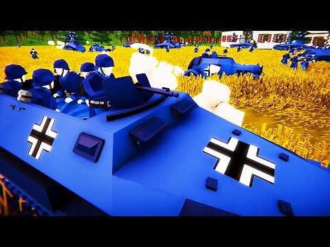German Army TROOP TRANSPORT Invasion! - Total Tank Simulator: Battle Simulator