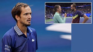 "There is one guy, I don't know how his girlfriend or wife is gonna sleep" - Daniil Medvedev continues his love-hate relationship with fans at US Open