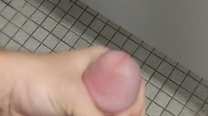 Cockdevotee Jerk Off In Public Bathroom Stall