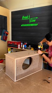 Cajón para Cerwin Vega VMax 12” 🌑🔴🌑 #bass #car #caraudio #camioneta #Bocinas #CerwinVega | Break Line Professional Audio