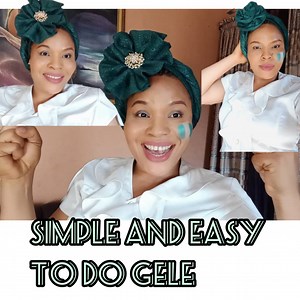 1K views · 161 reactions | Easy to learn gele style for beginners #fyp #viralvideo #foryourepage #women #fypシ゚viralシfypシ゚viralシ | MummyG | Facebook