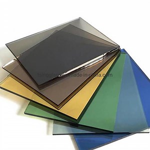 [Hot Item] Float Glass 4mm 5mm 5.5mm 6mm Dark Blue/ Light Blue Glass/Bronze Glass/Dark Grey Glass/One Way Reflective Glass/Tinted Float Glass Color Tinted Manufacturers
