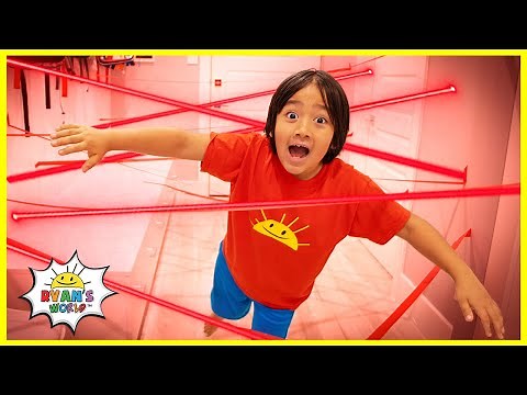 Super Spy Ryan secret training mission!!!