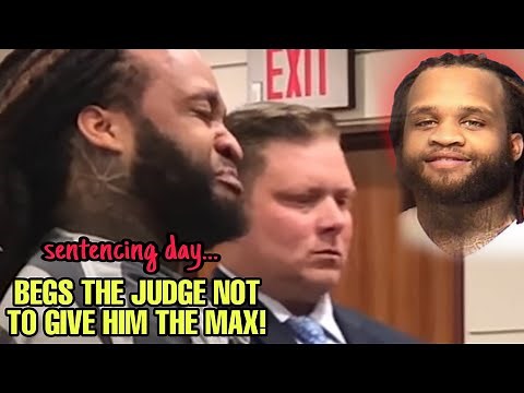 MAN CRYING and BEGGING NOT TO GET 13 YEARS