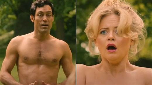 Rivals star reveals moment that WASN’T in the script for x-rated scene