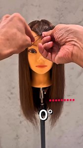 Tutorial Tuesday…….bang cutting………🎥 credit: deco_kure | MANAG Luxury Hairline