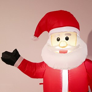 Christmas Inflatable Green Dinosaur