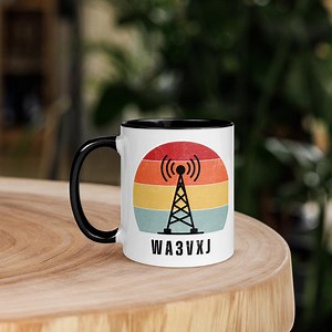 Custom Call Sign Ham Radio Mug – Personalized Radio Operator Gift - Etsy