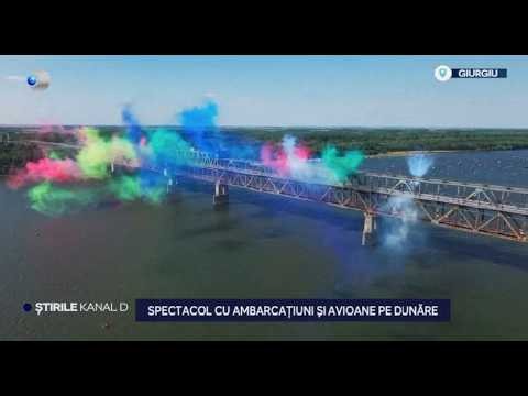 Kanal D News - Boat and air show on the Danube! | Evening edition