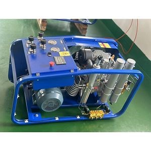 [Hot Item] High Pressure 200L/Min Electric Three-Stage 5.5HP Breathing Air Compressor for Diving