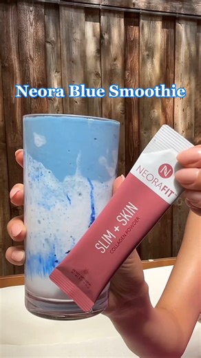 💙 Neora Blue Just For You! 💙 Have you seen those trendy blue smoothies popping up everywhere? We’ve got a delicious dupe of this insta-star with a healthy Neora spin you're gonna have to try. Are you ready? This tasty treat will make you feel anything but BLUE. 🌀 Blend: Avocado, banana, frozen pineapple, oat milk, coconut cream, blue spirulina powder & SLIM SKIN. 🧋 Sip: Feel the tropical vibes as this delicious drink transports you to another place. ✨ Glow: From the inside out! SLIM SKIN has