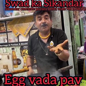 3.4K views · 15 reactions | 讀 egg vada pav | Sikander Omelette | Facebook