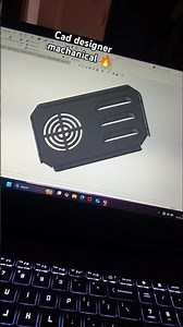 Sheetmatal computer 🖥️ body part design #solidworks #sheetmetal #automobile