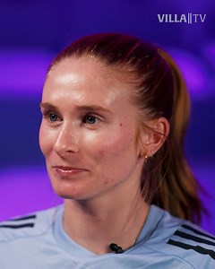 5K views · 190 reactions | "I really like the style of play" ✊ Jenna Nighswonger's first words as a Villan  Watch the full interview  tinyurl.com/4z2hpvsc | Aston Villa Women | Facebook