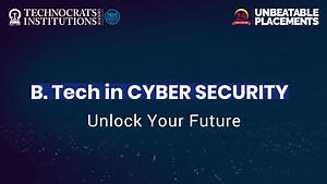 Join us for an exciting B.Tech program in Cyber Security at Technocrats Group of Institutions, Bhopal. Our cutting-edge curriculum, experienced faculty, advanced labs, and industry partnerships ensure a comprehensive learning experience. Secure your spot now and become a Cyber Security expert. Ready to defend against evolving cyber threats?Apply today! Admissions Open Visit us at 🌐http://technocratsgroup.edu.in 📱http://wa.me/ 919522210155 #TechnocratsBhopal #AdmissionsOpen #placement2023 #Btec