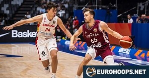 Latvia took down defending champions Spain in late drama