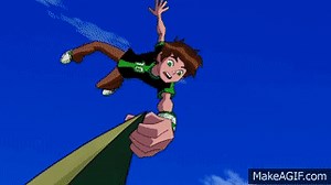 Ben 10 Omniverse Big Chill Transformation HD (1080p) on Make a GIF