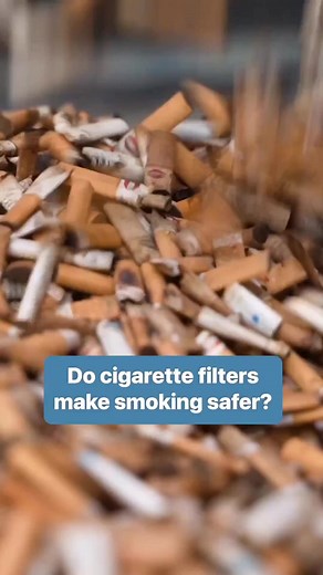 While cigarette filters do block some toxins, they mostly make it easier to inhale. #health #smoking #cigarettes #reels | Business Insider Africa