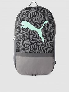 Buy Puma Unisex Grey Graphic Beta Backpack -  - Accessories for Unisex