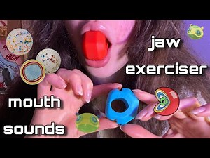 ASMR | Jaw Exerciser Mouth Sounds With Blowing Raspberries and “I Love You’s” for Insane Tingles!