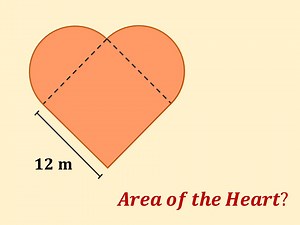 Valentine's Math Today! What is the area of the heart? Pair up the boys and girls. | Asisten and German Academy