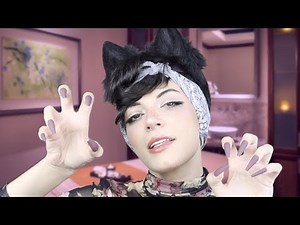 ASMR | Kitty Cat Massage Spa ("Making BISCUITS" on You & Purring)