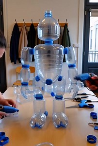 99K views · 767 reactions | Recycled Plastic Bottle Robot Art More Ideas @ https://www.diytips.info/category/crafts/ | Crafts Ideas | Facebook