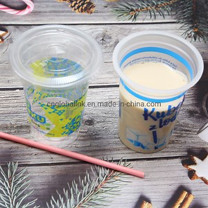 [Hot Item] Custom Printing Disposable Plastic Cup with Lid