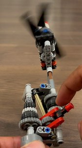 LEGO Technic Variable Speed Contra Rotating Propellers #lego #technic #legotechnic #mechanical #mechanism #diy #legotips #legotricks #legoideas #legogearbox #gearbox #legotechnics | Bricks Master Builders