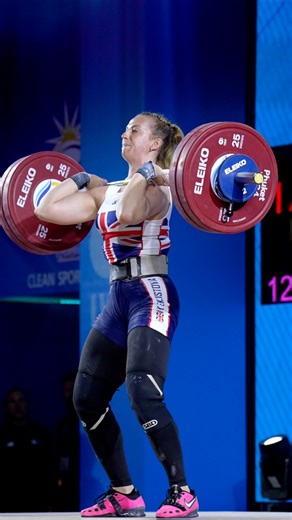 Katrina Feklistova competed in the 81kg category at the IWF World Cup in Phuket, delivering a solid performance. She overcame a miss at 102kg in the snatch to hit it on her second attempt. In the clean & jerk, she successfully lifted 124kg and 127kg. | British Weight Lifting