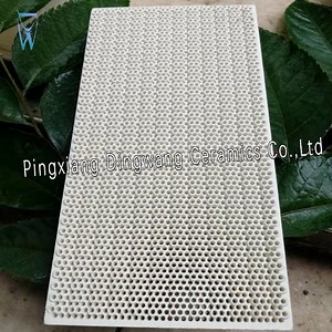 [Hot Item] White Color Energy Efficient Ceramic Infrared Burner Plate for Gas Heater