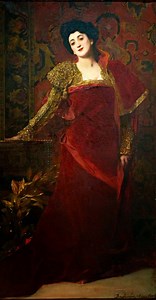 Emma Calvé, cantatrice des Causses, adulée dans le monde entier ()[]{}()