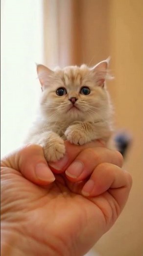 Je vous présente mon chat nain trop mignon ! 😻🐾