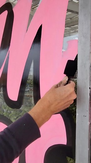 Window painting by @coxsigns 😃Repost👉 @coxsigns Hand Painted Window Splash @coxsigns #windowsplash #art #windowpainting | Gnarly Magazine