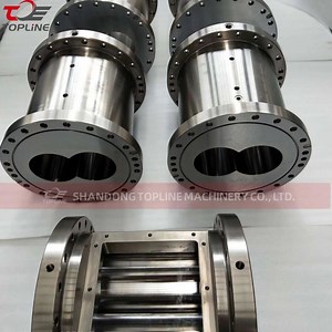 [Hot Item] Conical and Parallel Twin Screw Barrel 60mm 70mm 80mm for Extruder Extrusion