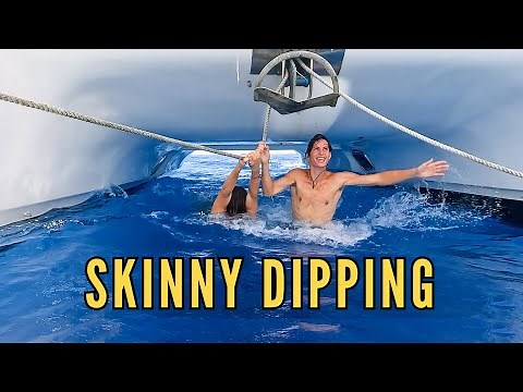 Nude swimming - Sailing the Indian Ocean to the Maldives part 1
