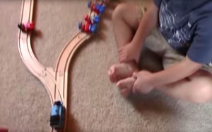 Two-year-old solves the classic trolley problem by killing everyone