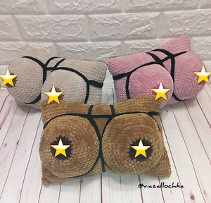 Chest Pillow BDSM , Travel Pillow , Big Tits Pillow BDSM, Crochet Big Toy Bust BDSM, Breast Funny Souvenir, Funny Present Gift Adult Bdsm - Etsy