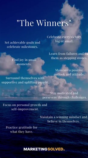 How to Have a Winners Mentality 🏆💯 #winning #winningmindset #mindsetmatters #mindsetiseverything #entrepreneurmindset #quotes #lifecoach #businesssuccess #businesswoman | Marketing Solved