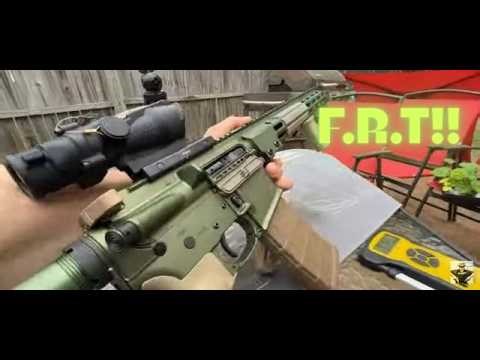 The Ultimate Battle Rifle..Geissele Super Duty with FRT! #geissele #acog #ar15 #frt