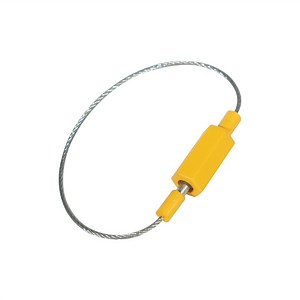 [Hot Item] High Security Tighten Type Adjustable Cable Wire Rope Lock Seal for Trailers and Containers