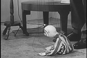 1940s Puppet Tricks Man Into Turning: video stock (100% royalty free) 28089838 | Shutterstock