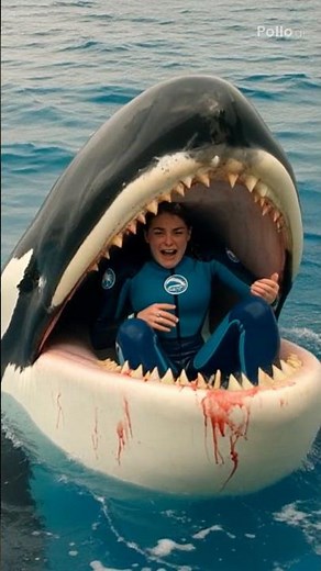 ☠ORCA swallows Jessica Radcliffe alive. GRAPHIC FOOTAGE Killer whale eats trainer in shocking attack