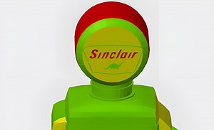 Sinclar Gas Pump Model - Etsy Canada