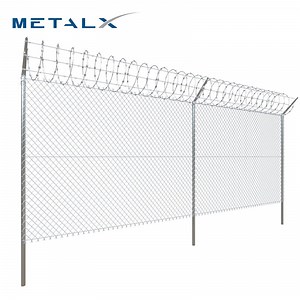 [Hot Item] PVC Coated Industrial Chain Link Fence with Gates Brown Vinyl Coated Chain Link Fence Tension Wire Chain Link Fence