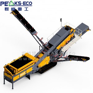[Hot Item] Industrial Mobile Crusher for Building Waste with Screening Fuction Versatile Industrial Crusher with Screening for Construction Debris