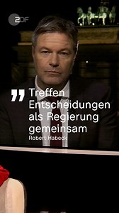 Ein Witz auf Kosten des Kanzlers: Robert Habeck (Grüne) wird gefragt, ob er für die Einhaltung der Schuldenbremse war. Habeck antwortet mit einer Anspielung auf den Cum-Ex-Skandal. | ZDF heute