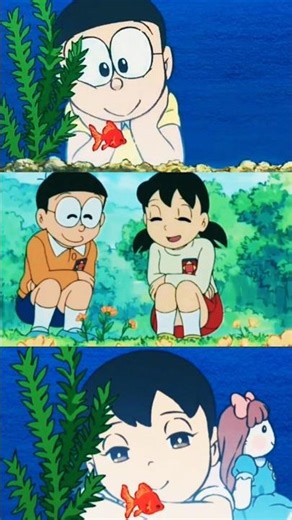 Nobita Shizuka Love #cute #whatsappstatus #doraemon
