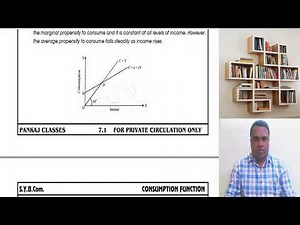 Sybcom eco ch 7 lec 2 CONSUMPTION FUNCTION