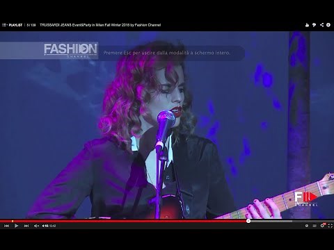 TRUSSARDI JEANS Event&Party in Milan Fall Winter 2015 by Fashion Channel